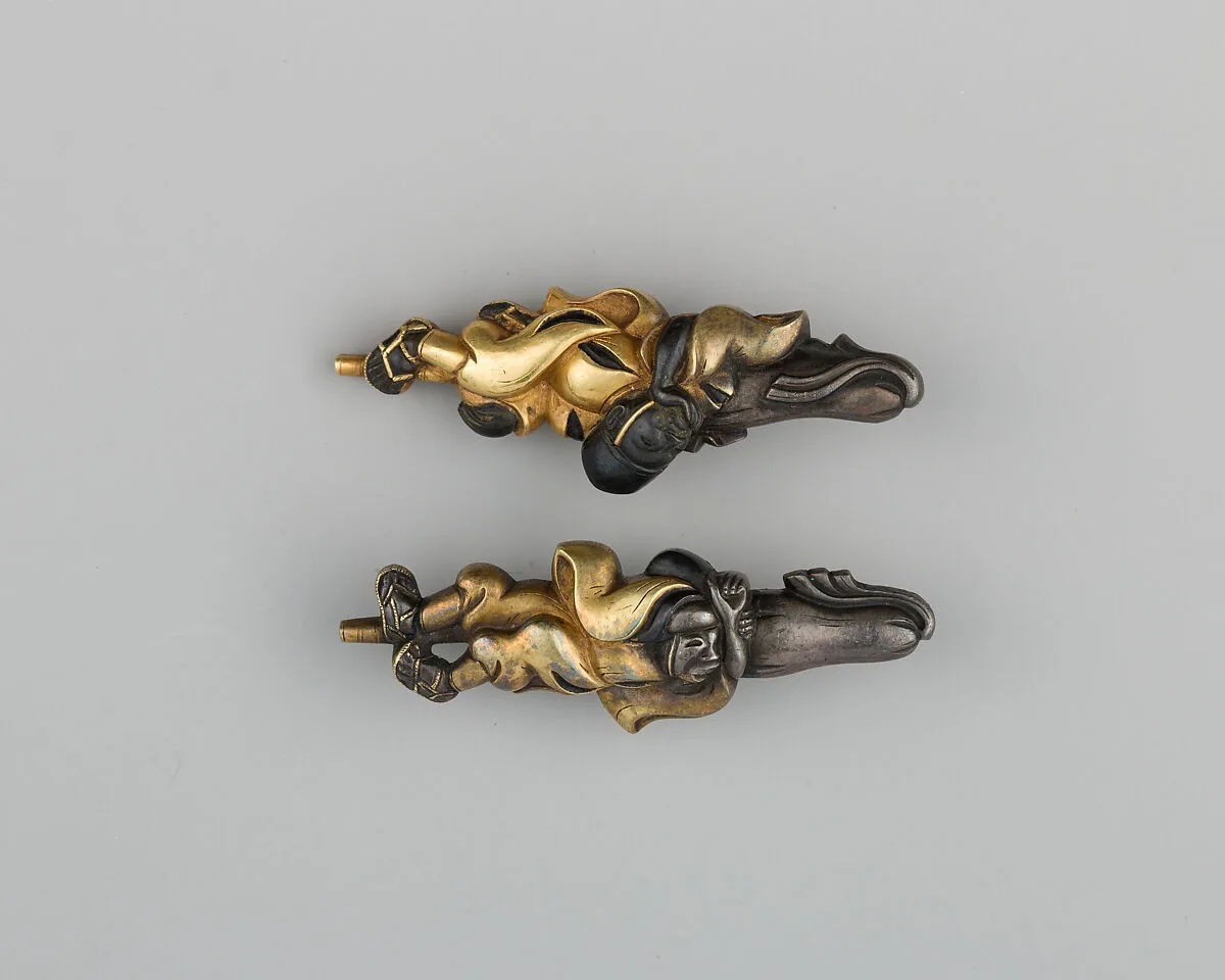 Pair of Sword-Grip Ornaments (Menuki) — Unknown