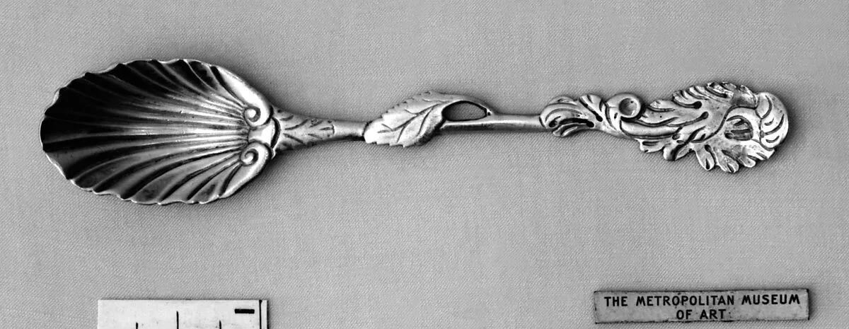 Salt spoon (?) — Unknown