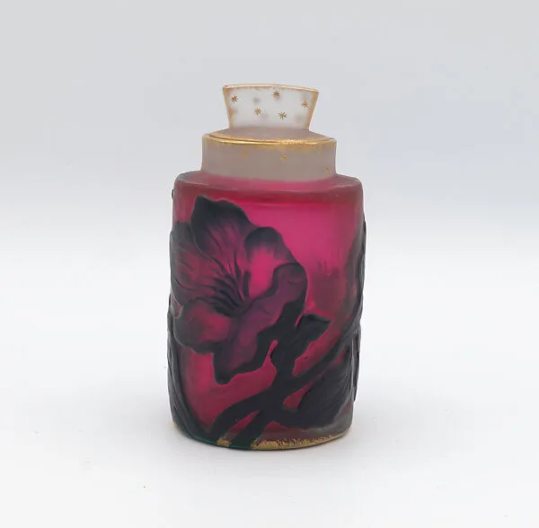 Bottle with stopper — Daum Frères