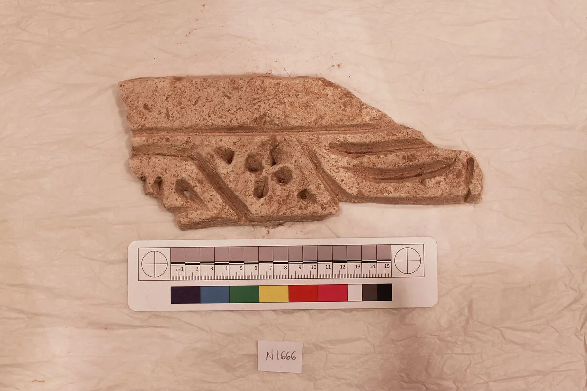 Stucco Fragment — Unknown