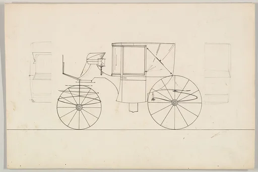 Design for Double Front Landaulet (unnumbered)