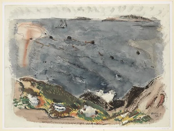 Off Bald Head, Small Point, Maine — John Marin