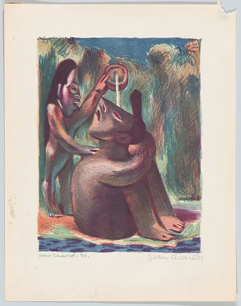 'Bathers', from the Picture Book (plate 20) — Kistler (Lynton R. and/or Will A.)|Jean Charlot