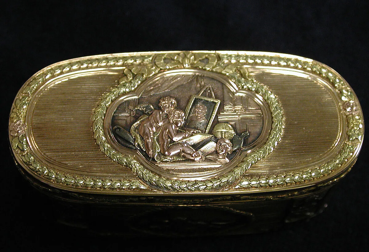 Snuffbox — F. M., Switzerland