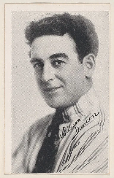 William Duncan from Kromo Gravure "Leading Moving Picture Stars" (W623) — Kromo Gravure Photo Company, Detroit, Michigan