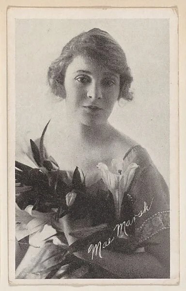 Mae Marsh from Kromo Gravure "Leading Moving Picture Stars" (W623) — Kromo Gravure Photo Company, Detroit, Michigan