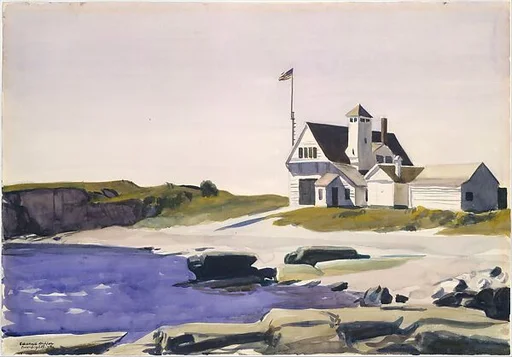Coast Guard Station, Two Lights, Maine