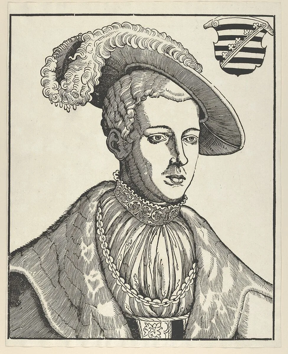 Copy of Duke John Ernest of Saxony — Lucas Cranach the Elder
