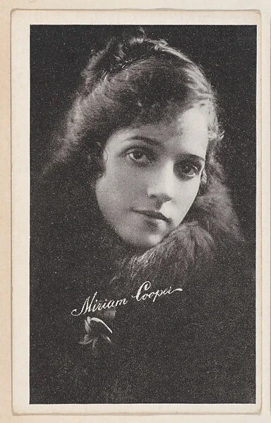 Miriam Cooper from Kromo Gravure "Leading Moving Picture Stars" (W623) — Kromo Gravure Photo Company, Detroit, Michigan
