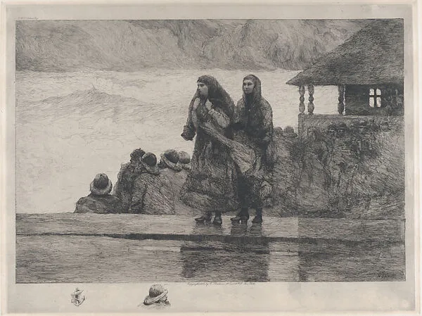Perils of the Sea — Winslow Homer|Charles S. White