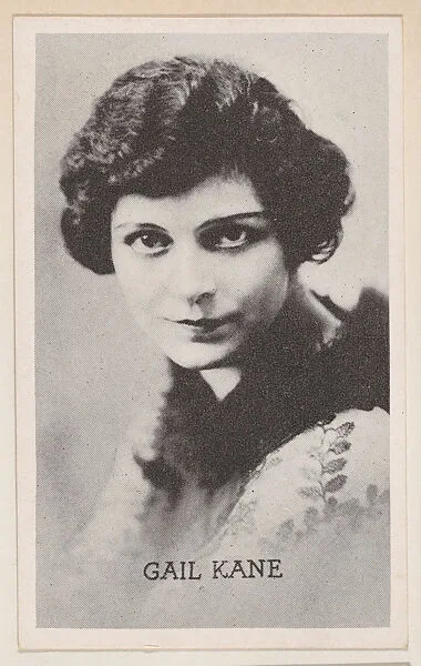 Gail Kane from Kromo Gravure "Leading Moving Picture Stars" (W623) — Kromo Gravure Photo Company, Detroit, Michigan
