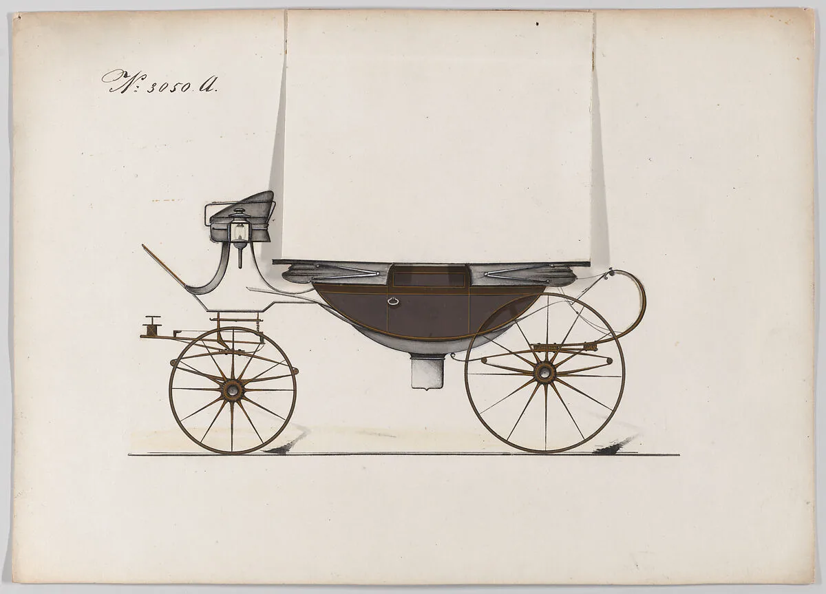 Design for Landau, No. 3050a — Brewster & Co.