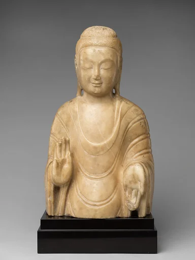 隋 石雕佛像|Buddha Shakyamuni