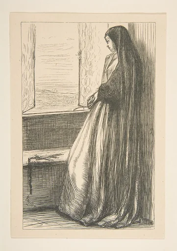 The Nun in "Count Burckhardt" (from "Once a Week")