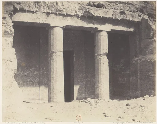 Béni-Haçan, Architecture Hypogéene - Tombeau de Névothph