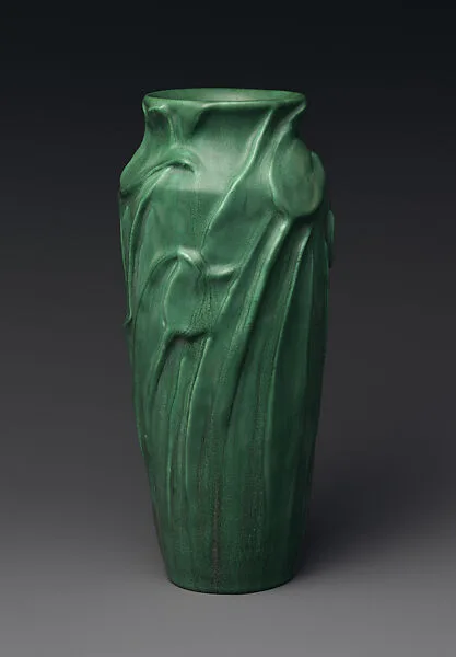 Vase with tulips — Pewabic Pottery|Mary Chase Perry