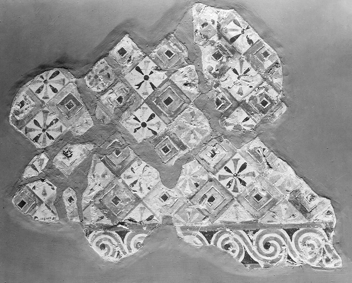 Ceiling Painting from the Tomb Chapel of Senenmut — Unknown