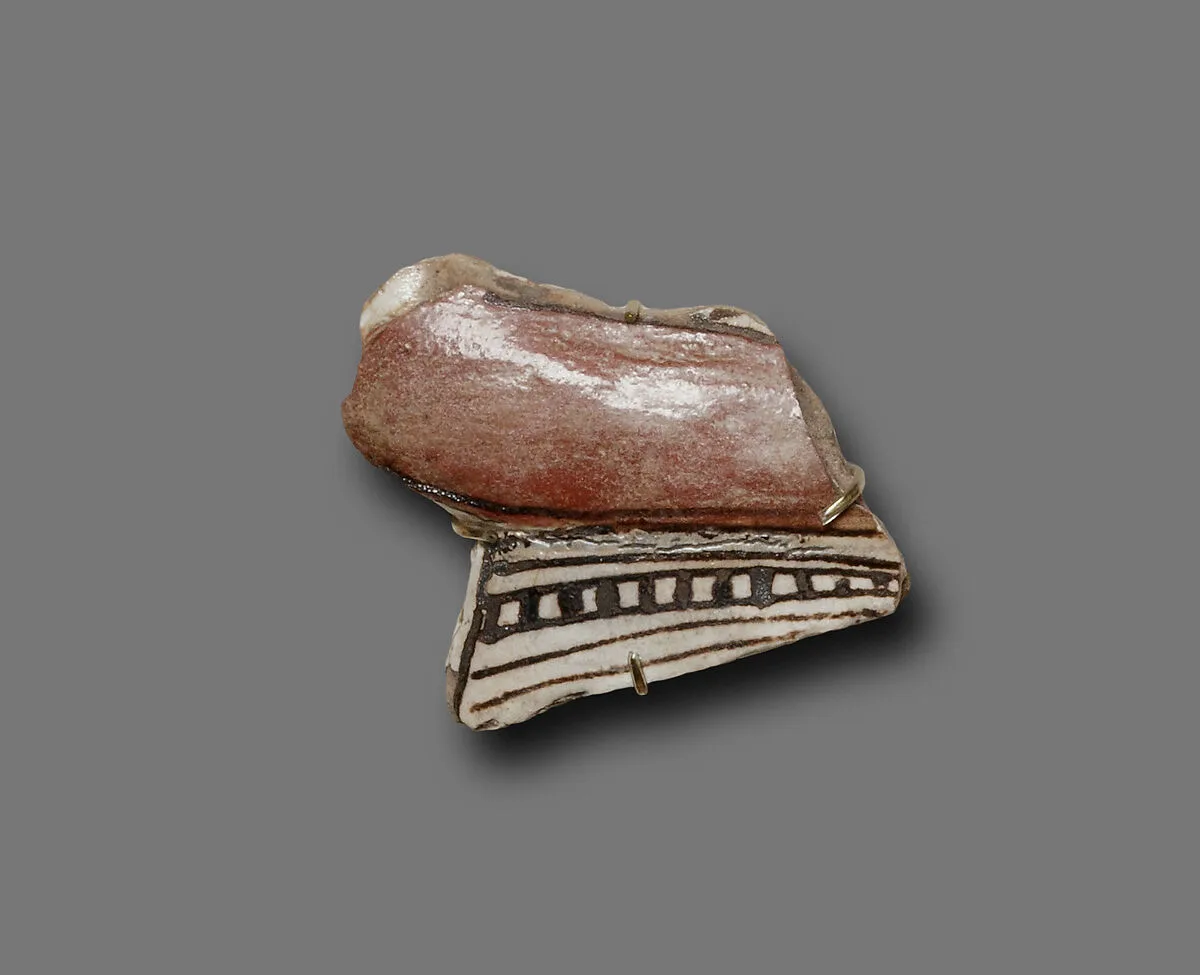 Tile Inlay from the Palace of Ramesses II, Captives of Non-Semitic Northern Peoples — Unknown