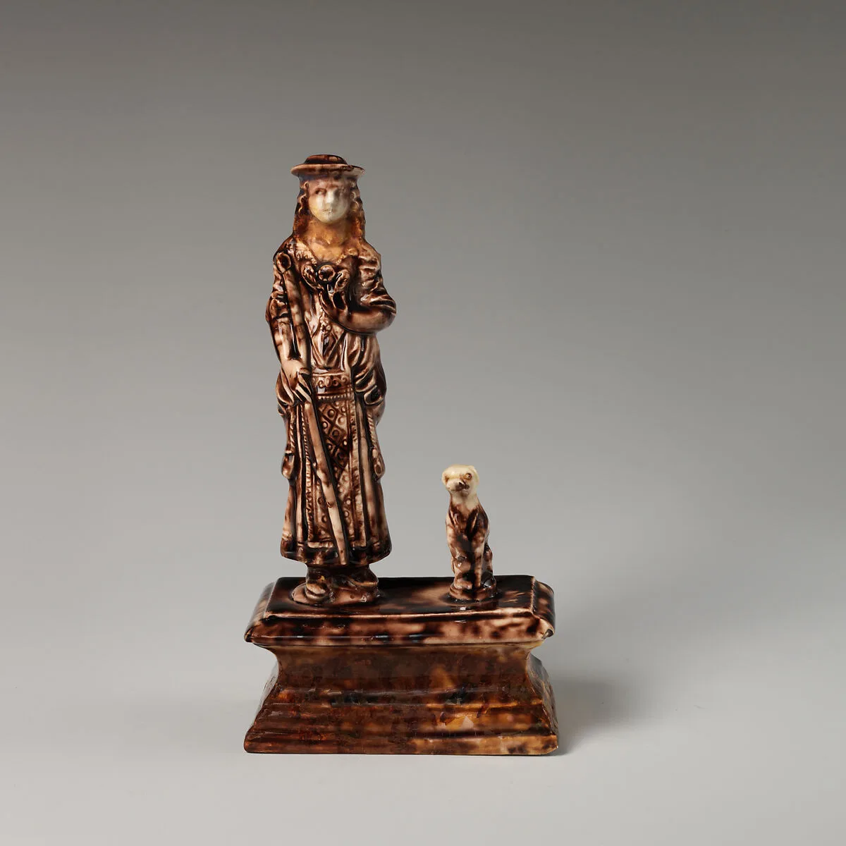 Lady — Thomas Whieldon factory, Stoke-on-Trent, Fenton Vivian, Staffordshire
