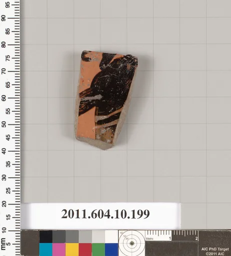 Terracotta fragment from a closed shape
