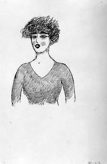 Portrait of the Artist's Wife — Elie Nadelman