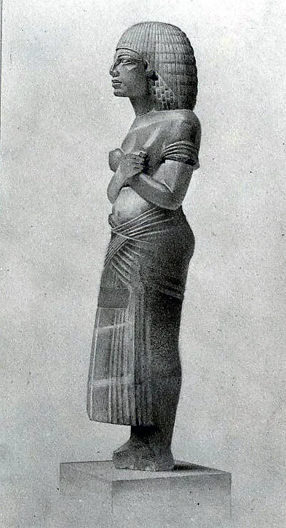 Facsimile Painting of an Alabaster Statuette — Lancelot Crane