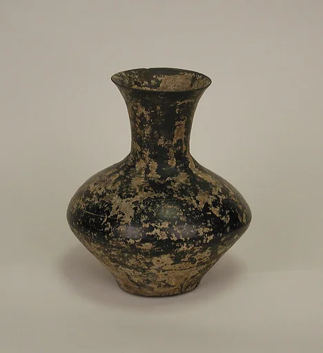 新石器時代大汶口文化 磨光黑陶壺|Jar (Hu)