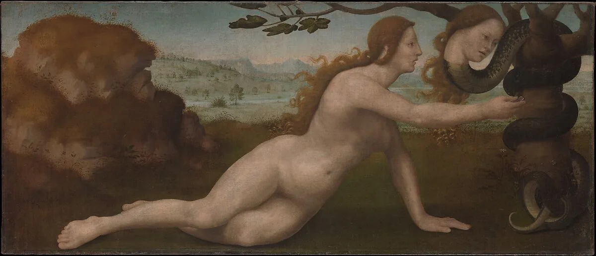 Adam; Eve — Giuliano di Piero di Simone Bugiardini