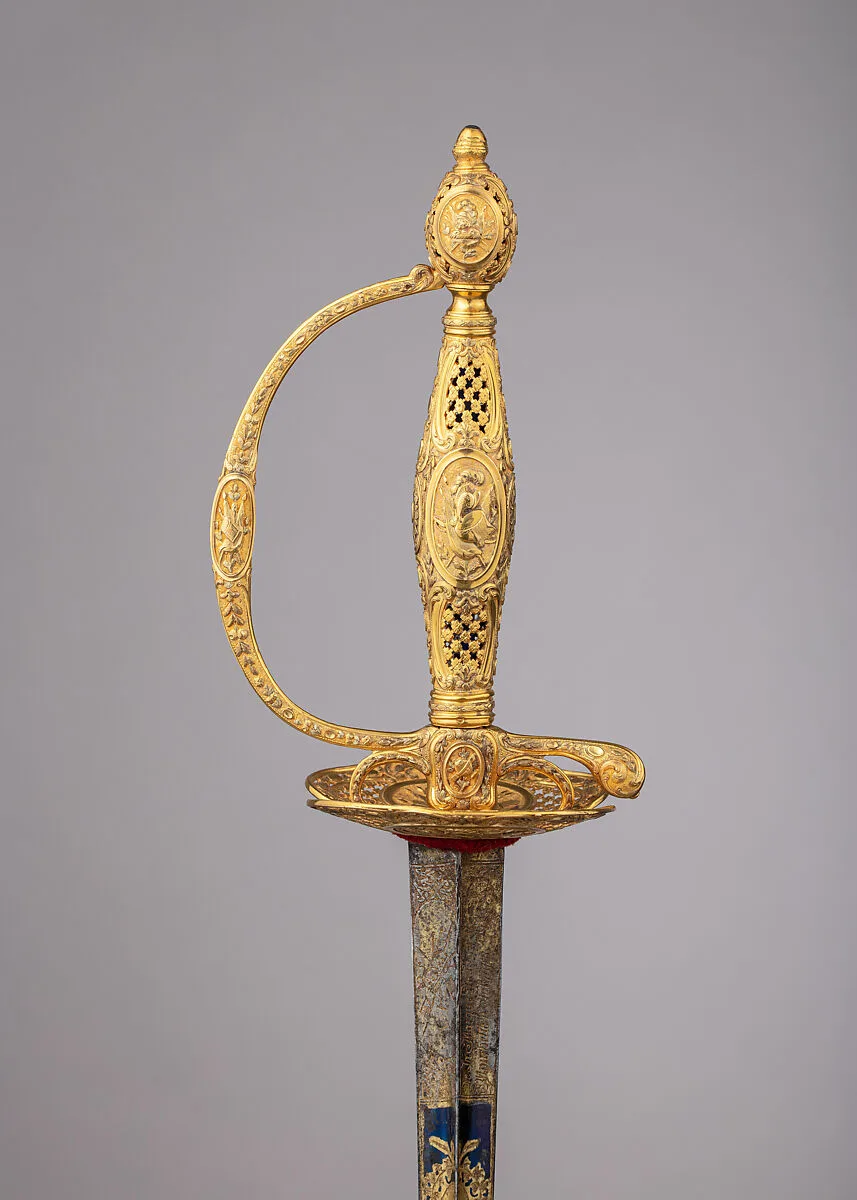 Smallsword with Scabbard — Unknown