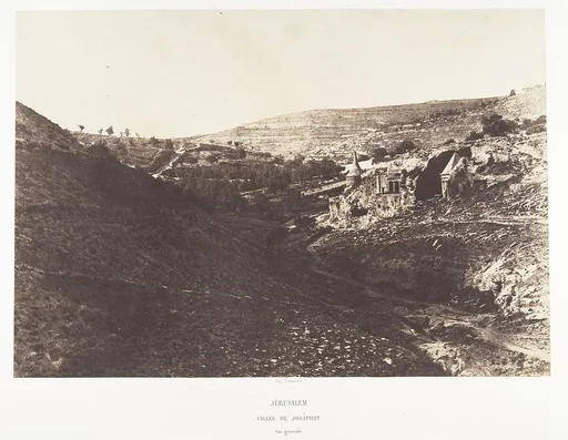 Jérusalem, Vallée de Josaphat, Vue générale