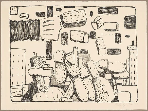 The Street — Philip Guston|Gemini G.E.L.