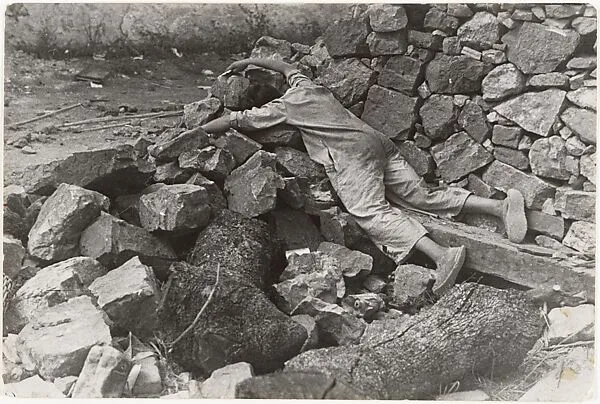 . . . Scene of Much Fighting — Robert Capa