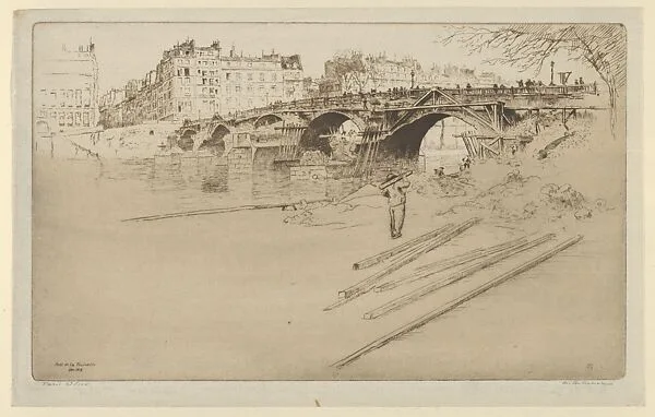 Pont de la Tournelle — Maurice Victor Achener