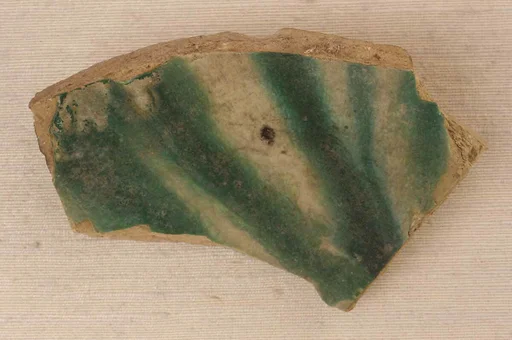 Fragments of Splashed Ceramic