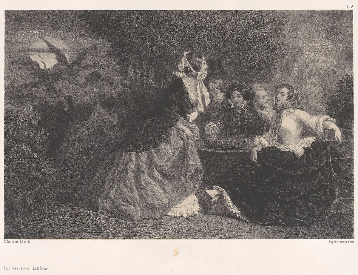 The Daughters of the Devil (The Creature) — Bertauts, P. Cadet, Paris|Célestin Nanteuil