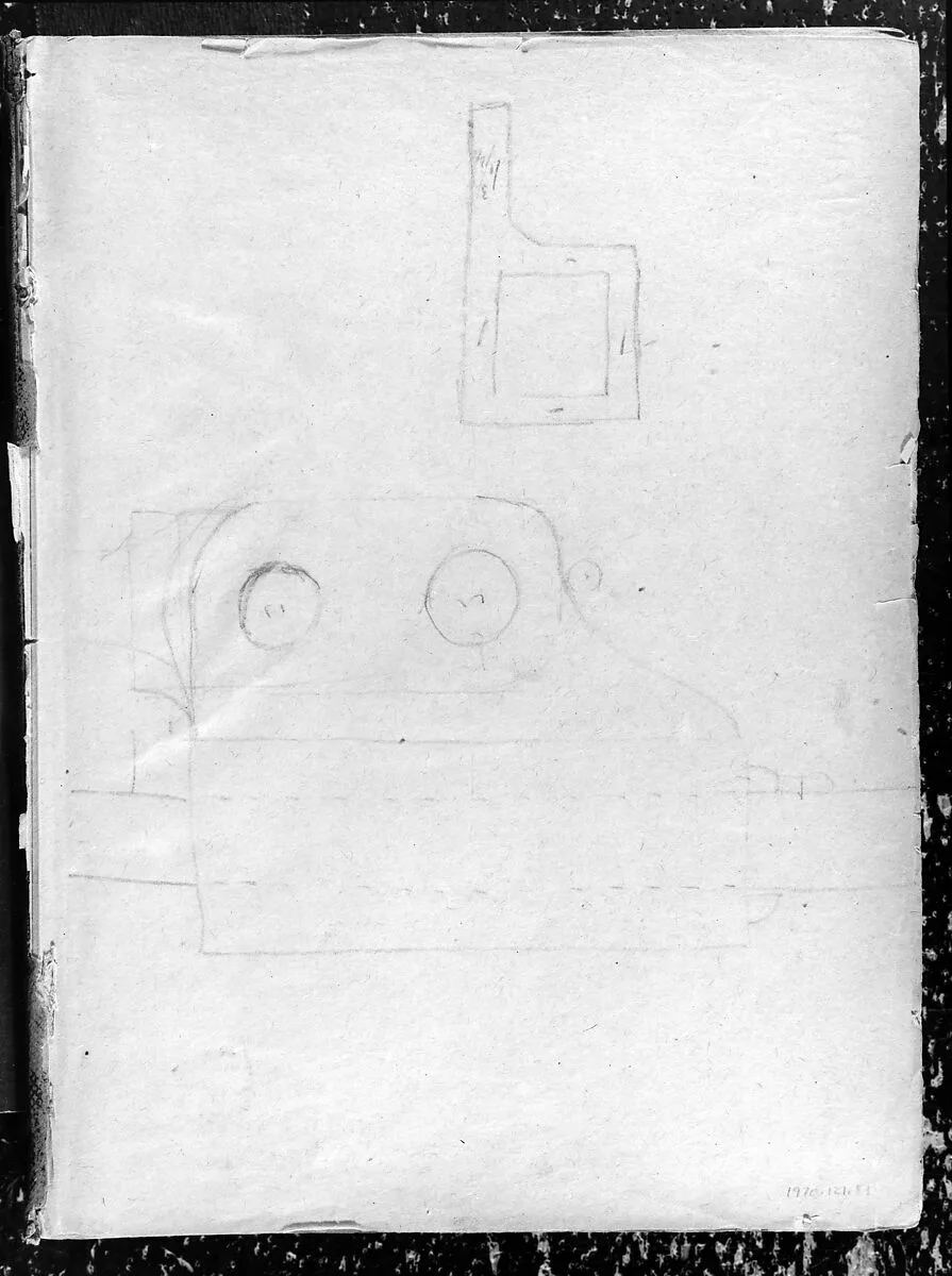 Unidentified Sketch (from Whistler Album) — Unknown