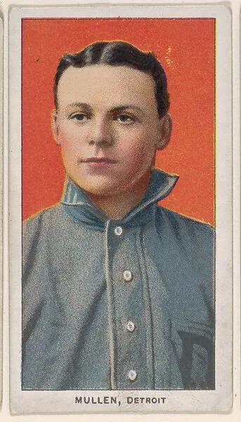 Mullen, Detroit, American League, from the White Border series (T206) for the American Tobacco Company — American Tobacco Company