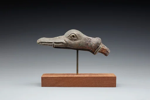Duck's head with tenon attachment
