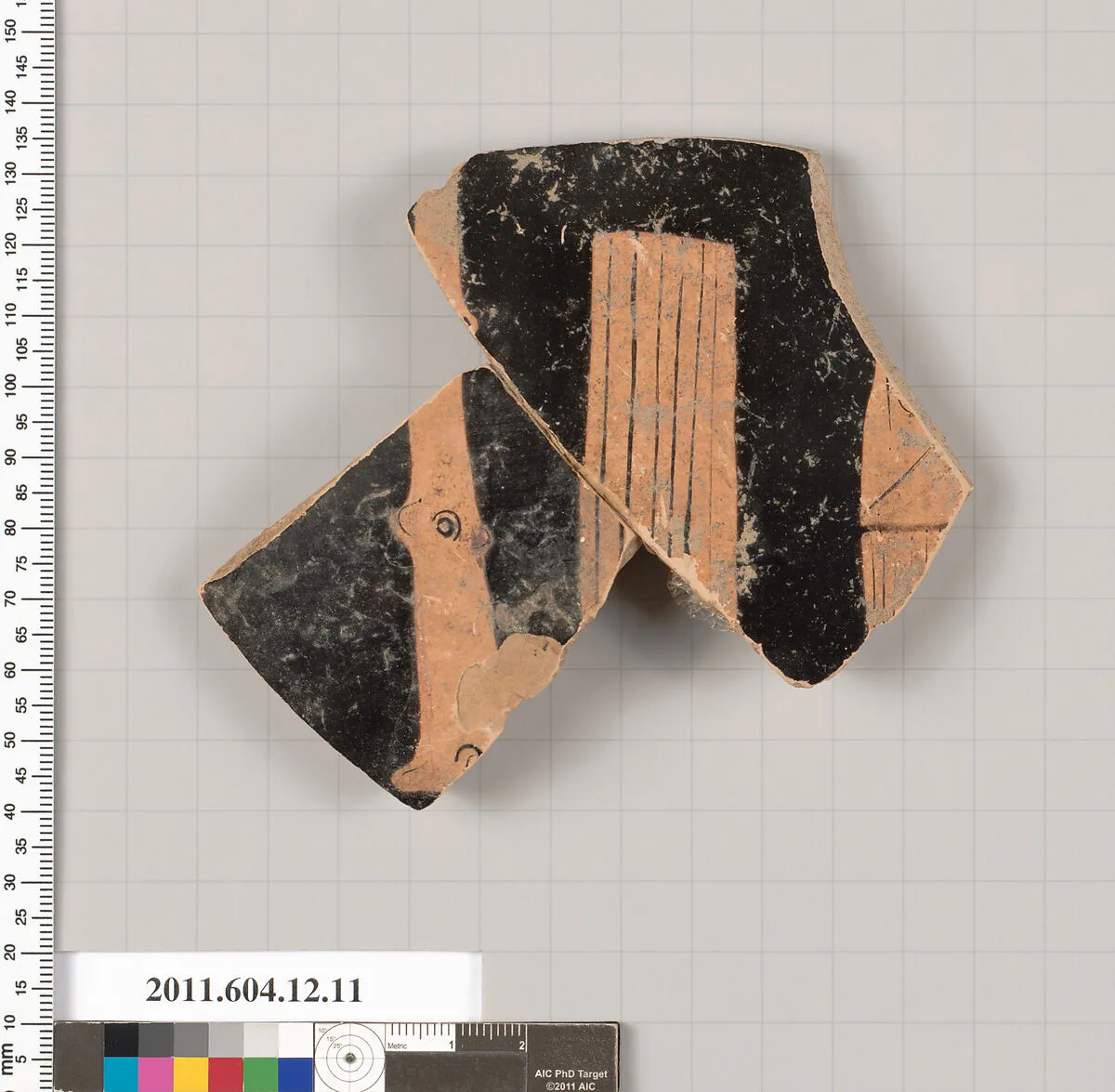 Terracotta fragment of a krater (deep bowl) — Unknown