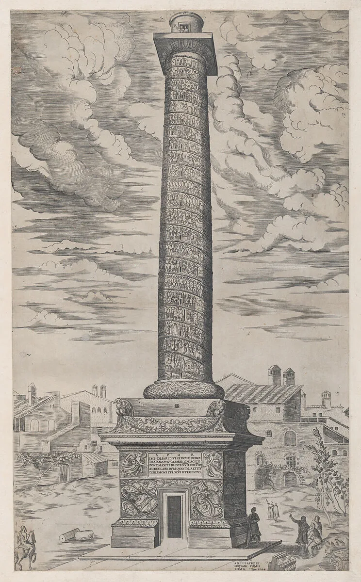 Speculum Romanae Magnificentiae: Column of Trajan — Antonio Lafreri|Anonymous