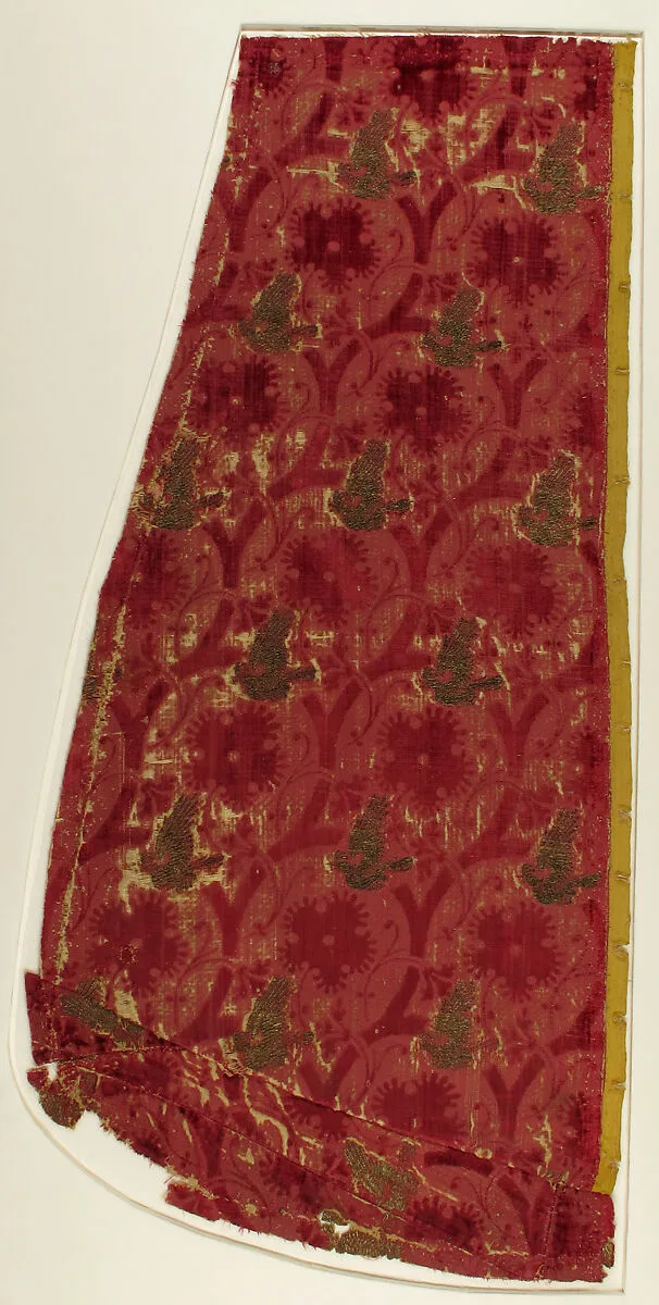 Textile with Brocade — Unknown