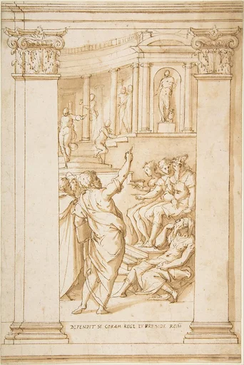 Saint Paul Speaking before King Agrippa (Acts 26)