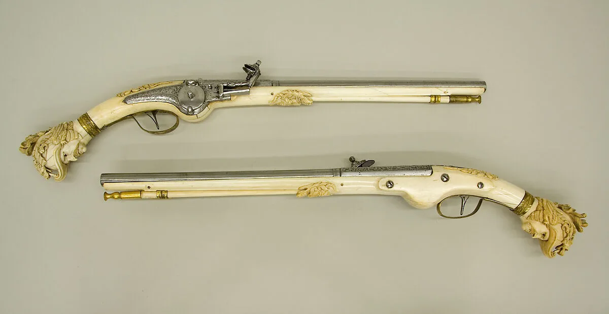 Pair of Wheellock Pistols — Unknown