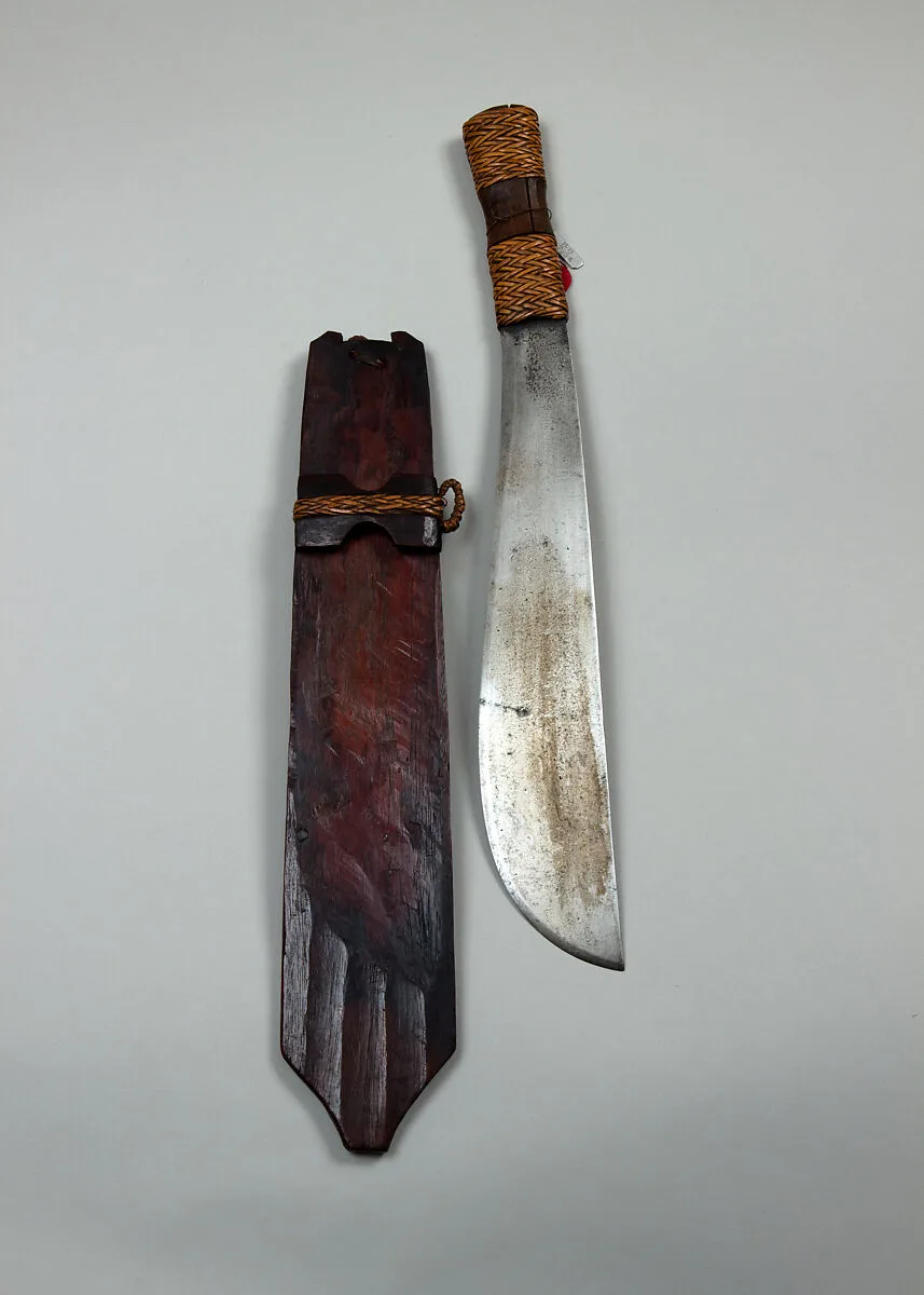 Knife with Sheath — Unknown