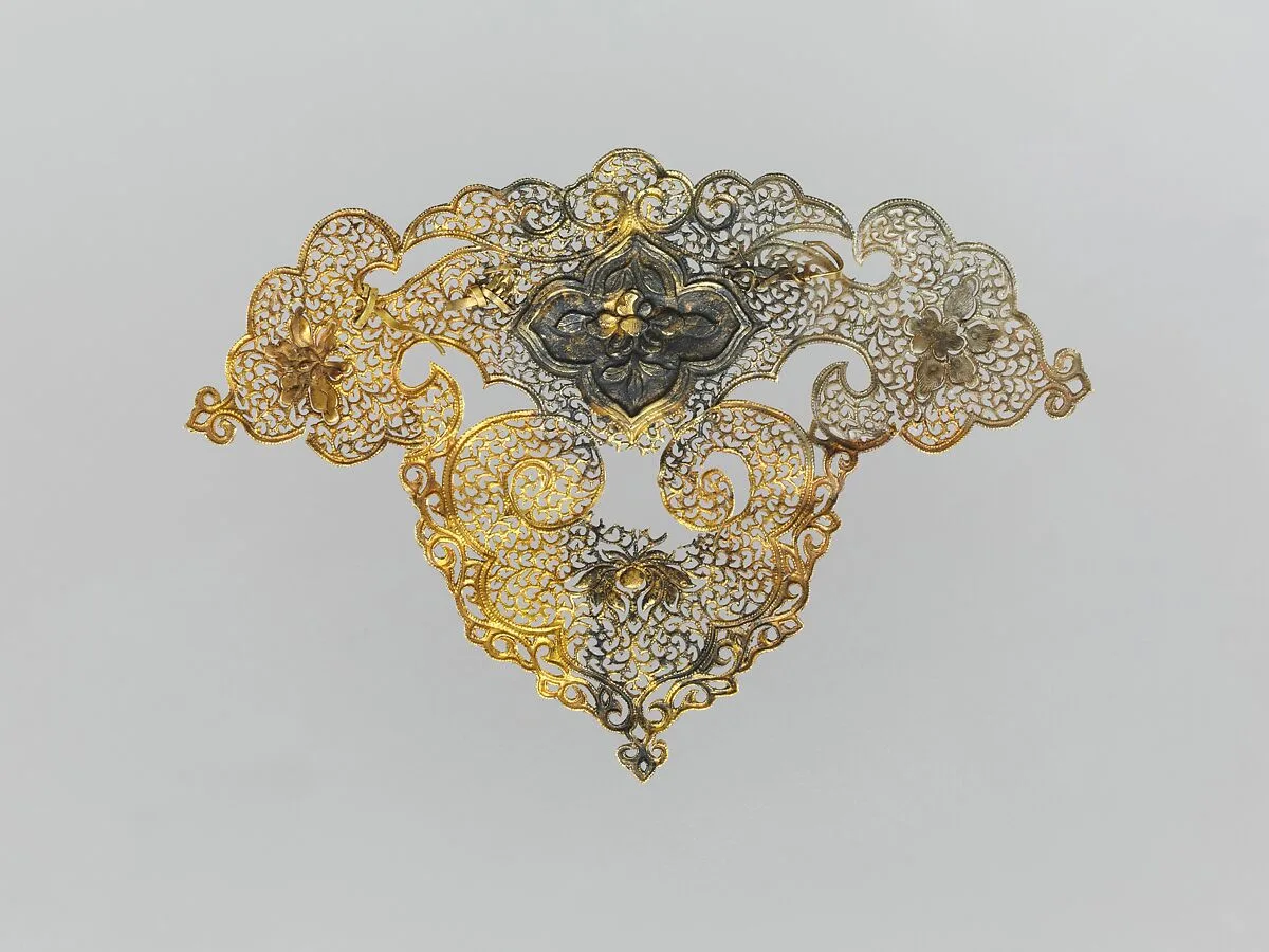遼 金鏤空冠飾|Ornament from a crown — Unknown