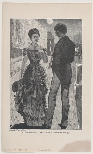 Weary and Dissatisfied With Everything (The Galaxy, An Illustrated Magazine of Entertaining Reading, Vol. VIII)