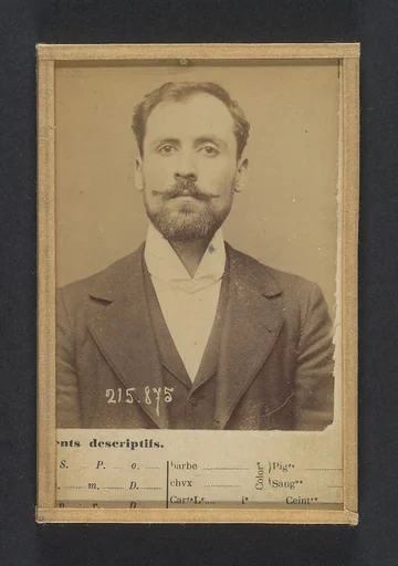 Bertani. Orsini. 24 ou 25 ans, né à Florence (Italie). Sans profession. Anarchiste. 18/3/94