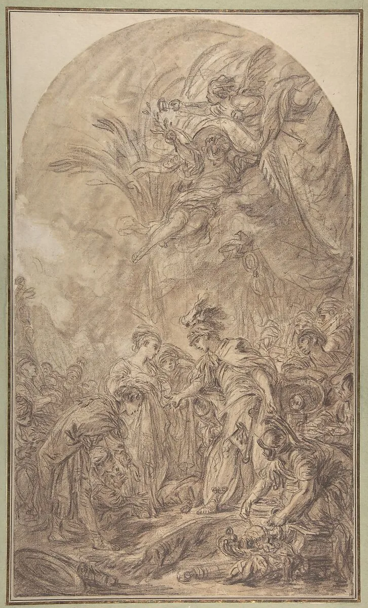 The Continence of Scipio — François Boucher