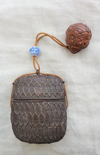 竹細工印籠|Basketry Inrō