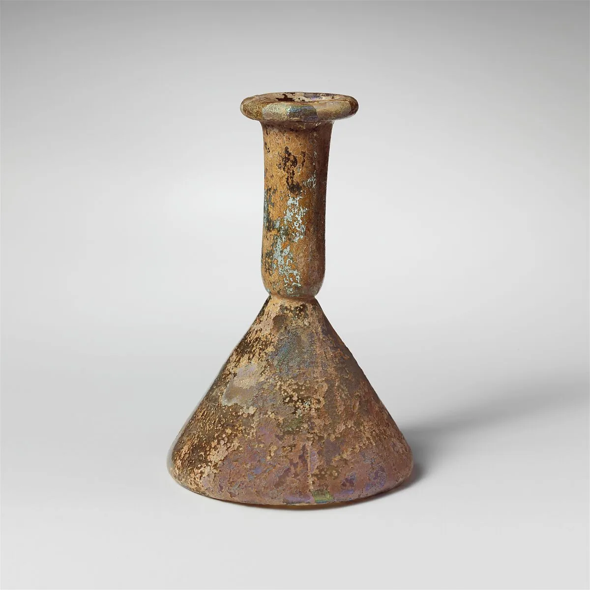 Glass perfume bottle — Unknown